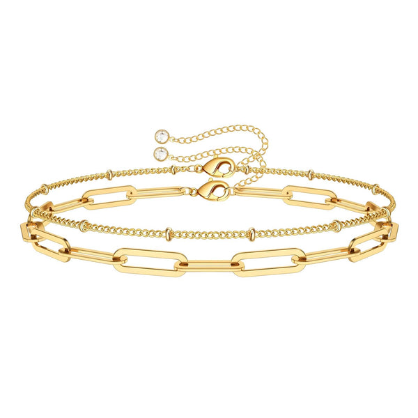 Reriti Intensity 18K gold plated Double Tennis Bracelet