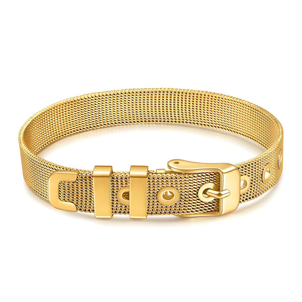 Reriti Intensity 18K gold plated Mesh Belt Bracelet