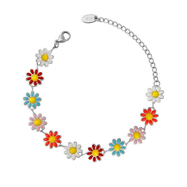 Reriti Intensity Stainless steel Flowers Bracelet