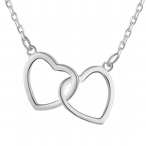 Reriti Intensity Stainless steel Silver Hearts Link Necklace