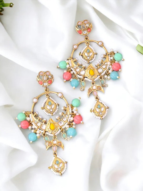 Reriti Multicolor Angel Dangler Earrings