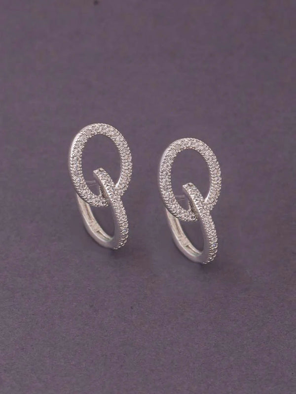 Reriti Silver Camille Hoops